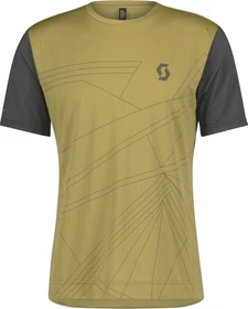 Scott Trail Flow Trikot kurzarm mud green/dark grey (Herren)