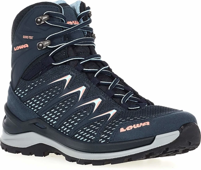 Lowa Innox Pro GTX Mid stahlblau/lachs (Damen)