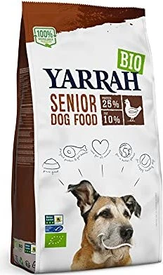 Yarrah Organic Senior Dry Dog Food, 2kg