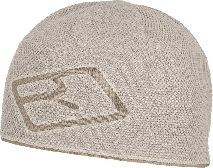 Ortovox Merino Logo Knit Beanie white tea