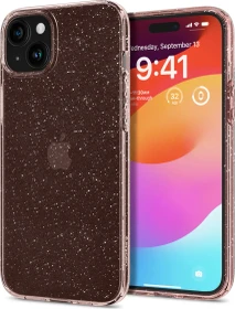 Spigen Liquid Crystal Glitter für Apple iPhone 15 Rose Quartz