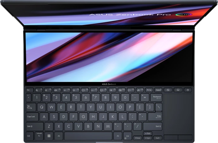 ASUS ZenBook Pro 14 Duo OLED UX8402VV-P1084X, Tech Black, Core i9-13900H, 32GB RAM, 1TB SSD, GeForce RTX 4060, DE