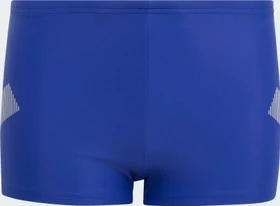 adidas Big Bars Boxer Badehose semi lucid blue (Junior)