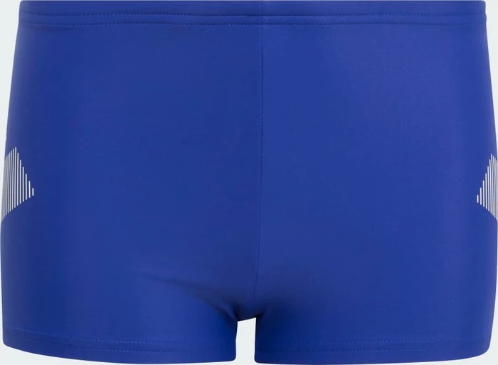 adidas Big Bars Boxer Badehose semi lucid blue (Junior)