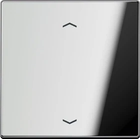 Jung Serie LS LB-Management Taster 1fach Metall mit Pfeilsymbol, galnzchrom