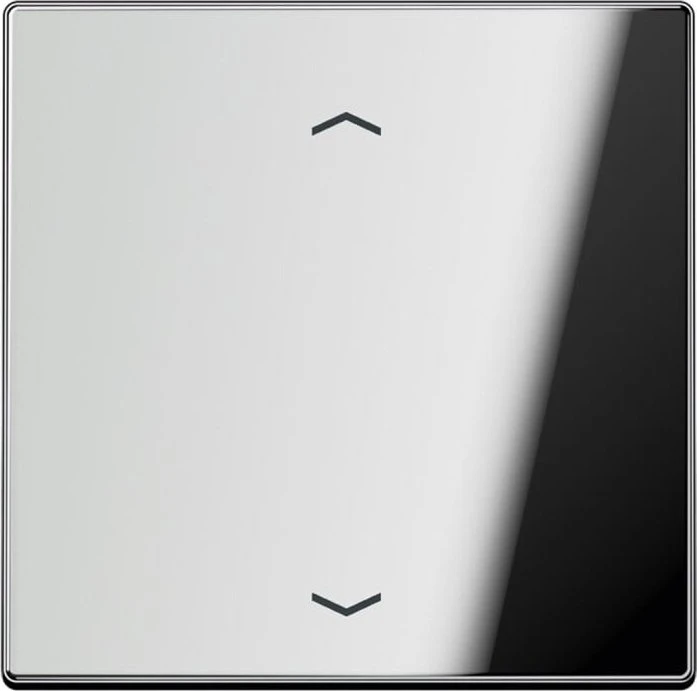 Jung Serie LS LB-Management Taster 1fach Metall mit Pfeilsymbol, galnzchrom