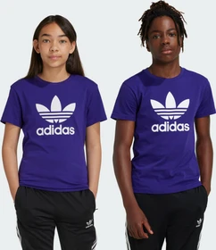 adidas Trefoil T-Shirt kurzarm collegiate purple (Junior)