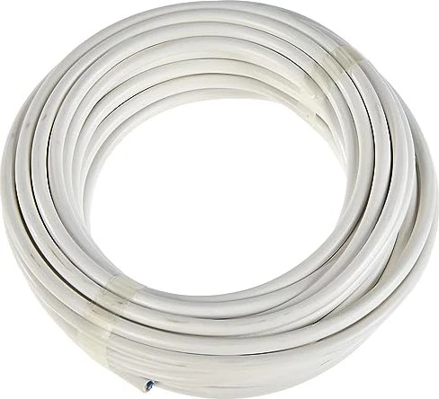 Kopp Schlauchleitung H03VV-F 2×0,75mm², 2-adrig, 10m Ring, weiß