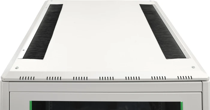 Digitus Professional Unique Light Serie 19" Netzwerkschrank 42HE, Glastür, IP20, RAL 7035, 1000mm tief