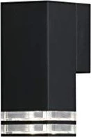 Konstsmide Pollux 19cm Wandleuchte schwarz