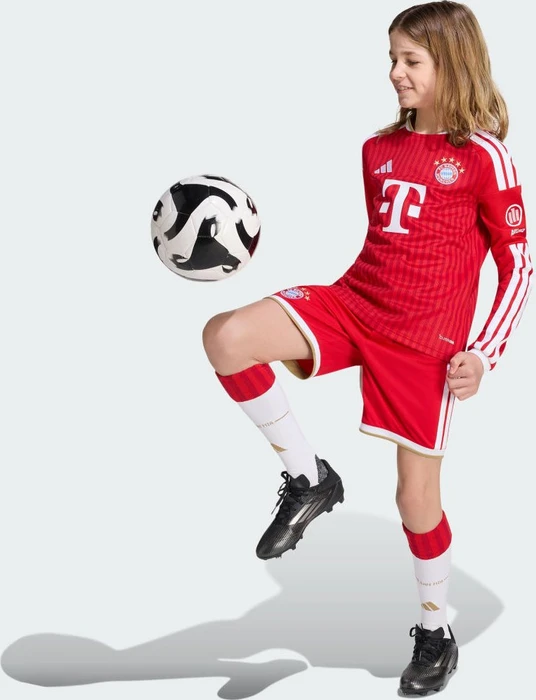 adidas FC Bayern München 2026/2027 Heimtrikot langarm (Junior)
