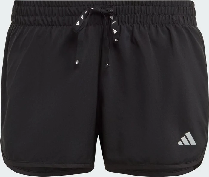 adidas Run It Laufhose kurz schwarz/weiß (Damen)