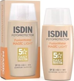 Isdin Fotoprotector Fusion Water Light Color Sonnencreme LSF50, 50ml