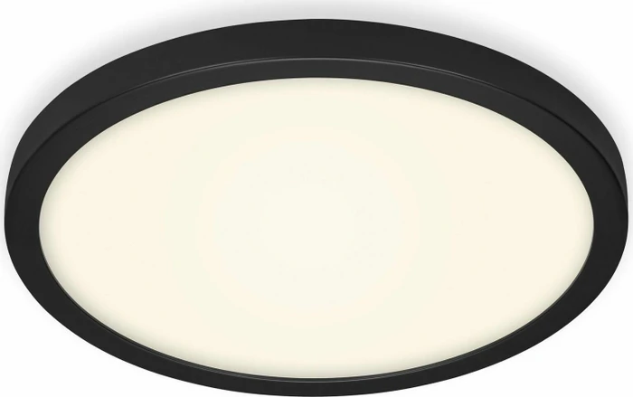 Briloner Fire Black LED-Deckenleuchte rund 40.5cm 25W schwarz