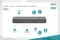 Digitus 4K 60Hz DisplayPort/USB KVM-Switch, 4-port Vorschaubild