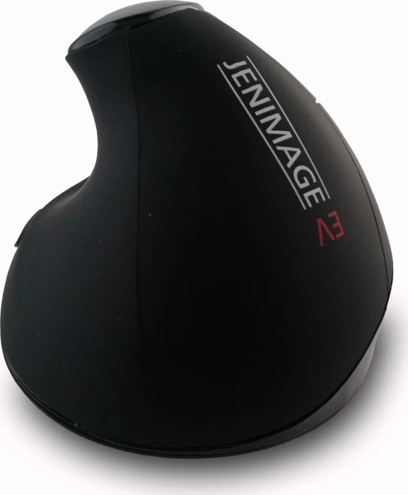 Jenimage Ergo Vertical Ergonomische Maus Rechts schwarz, USB