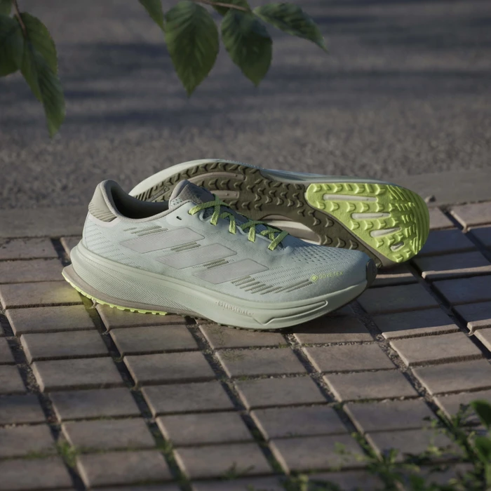 adidas Supernova Rise GTX wonder silver/silver metallic/olive strata (Herren)
