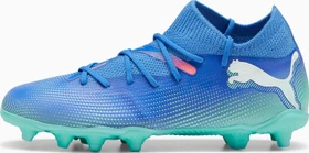 Puma Future 7 Match FG/AG bluemazing/puma white/electric peppermint (Junior)