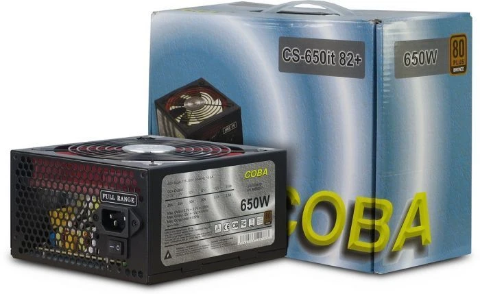 Inter-Tech CobaPower 650W, ATX 2.3