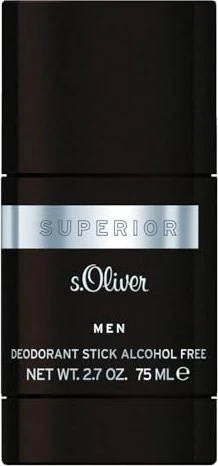 s.Oliver Superior Men Deodorant Stick, 75ml