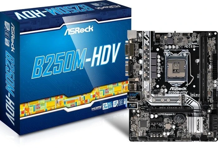 ASRock B250M-HDV (Intel 1151)