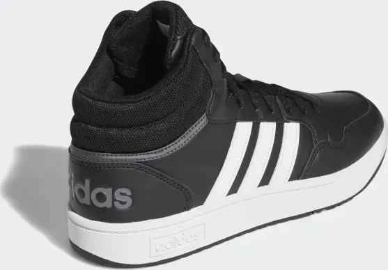 adidas Hoops 3.0 Mid Classic Vintage core black/cloud white/grey six