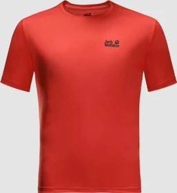 Jack Wolfskin Tech Funktionsshirt kurzarm lava red (Herren)
