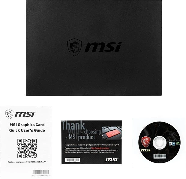 MSI GeForce GTX 1660 Ventus XS 6G OC, 6GB GDDR5, HDMI, 3x DP