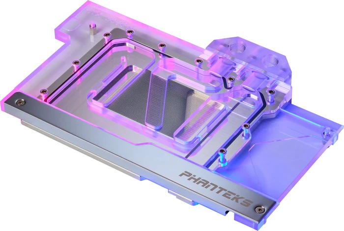 Phanteks Glacier G30 GIGABYTE 3090 Ti chrome, mit Backplate