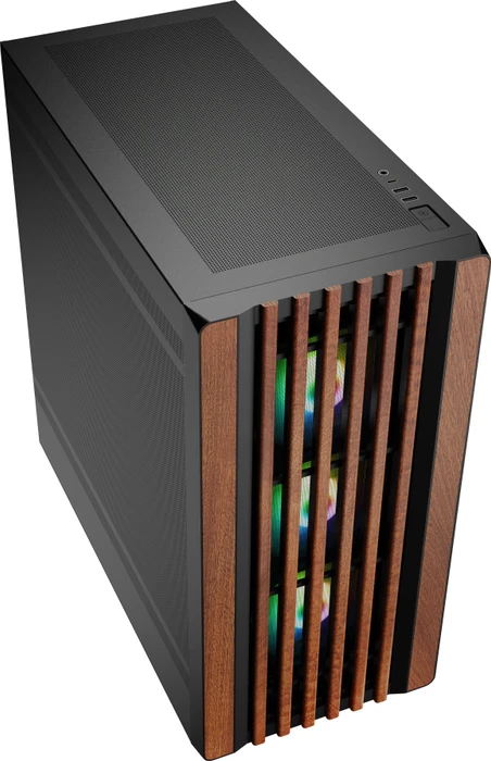 Sharkoon Rebel C70M RGB, schwarz/braun