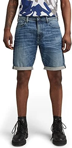G-Star 3301 Slim Shorts Jeans faded cascade (Herren)