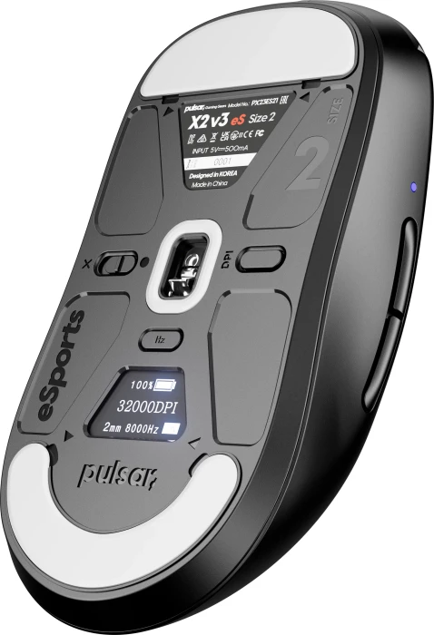 Pulsar Gaming Gears X2 v3 eS Wireless schwarz, USB