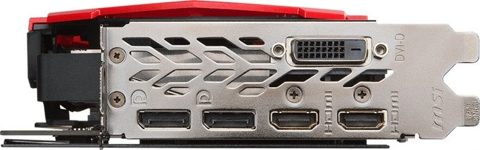 MSI Radeon RX 580 Gaming+ 8G, 8GB GDDR5, DVI, 2x HDMI, 2x DP
