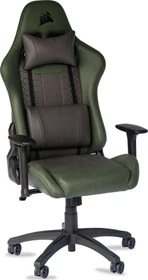 Corsair TC100 Relaxed Leatherette Gamingstuhl, Toxic Green grün/schwarz