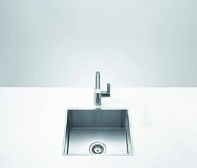 Dornbracht Küchenbecken aus Edelstahl 450x405x200mm Einbau Becken mittig edelstahl gebürstet