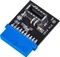 SilverStone USB 3.0 19-Pin auf USB 3.1 20-Pin Key-A Pfostenstecker intern Vorschaubild