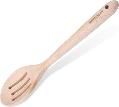 Fackelmann Pamela Reif Abseihlöffel aus Buchenholz 28cm