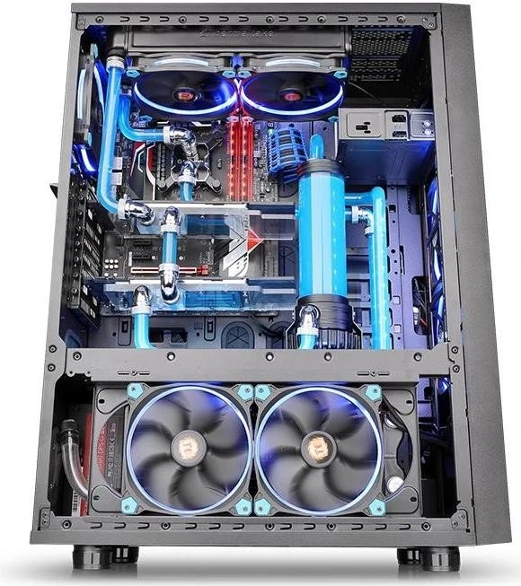Thermaltake Core X71 Tempered Glass Edition, Glasfenster