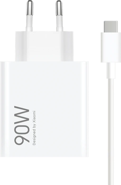 Xiaomi 90W HyperCharge Combo (Typ A) Schnellladegerät weiß