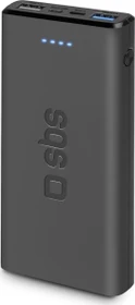 SBS Mobile Fast Charge Powerbank 10000mAh schwarz
