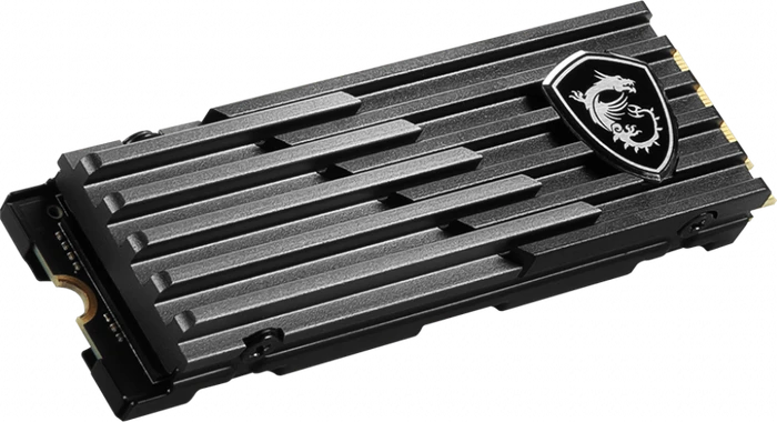 MSI Spatium M480 Play 2TB, M.2 2280 / M-Key / PCIe 4.0 x4, Kühlkörper