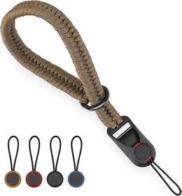 Sunya Camera Wrist Strap + Connectors braun