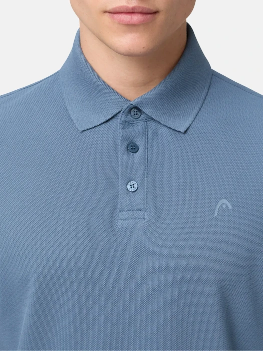 Head Classic Poloshirt kurzarm slate (Herren) (811364-SL) – Bild 2 von 5