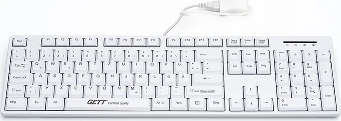GETT KL25211 GCQ CleanType Easy Basic, weiß, USB, DE