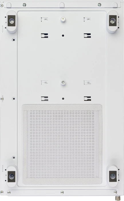 SilverStone Lucid 04, weiß, Glasfenster