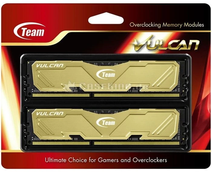 TeamGroup Vulcan gold UDIMM 16GB Kit, DDR3-2133, CL10-12-12-31
