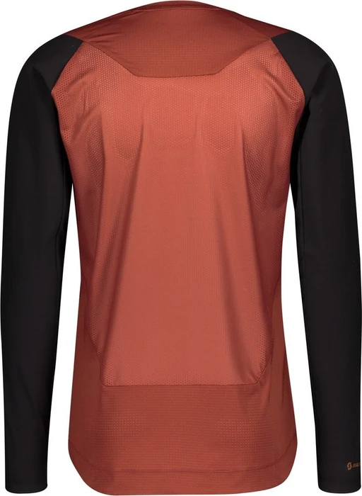 Scott Trail Progressive Trikot langarm rust red/black (Herren)