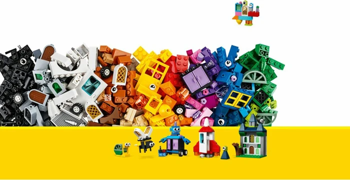 LEGO Classic - Bausteine kreativ mit Fenstern