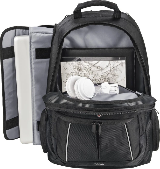 Hama Vienna Laptop-Rucksack 17.3", schwarz