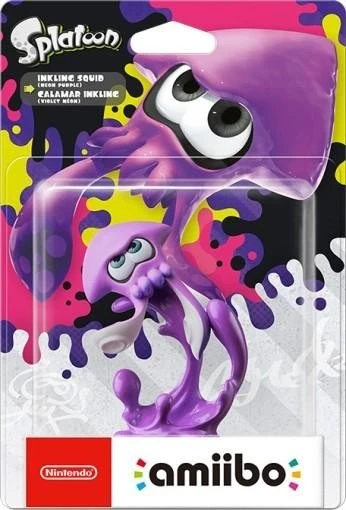 Nintendo amiibo Figur Splatoon Collection Inkling-Tintenfisch neon violett (Switch/WiiU/3DS)